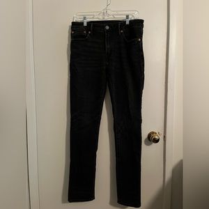 American Eagle men's black jeans, 31x32